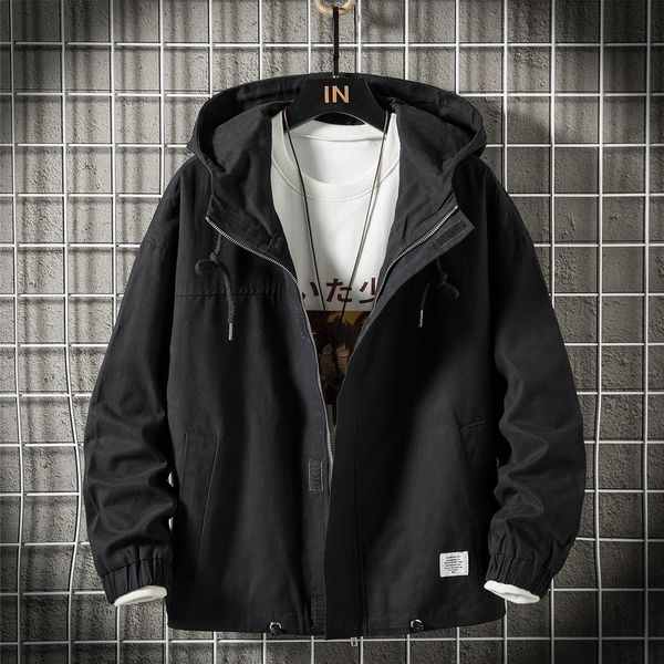 2021 casual england style new spring autumn black jacket men's brand clothes plus oversize m-5xl with hoodies 7h7a, Black;brown
2021 casual england style new spring autumn black jacket men's brand clothes plus oversize m-5xl with hoodies 7h7a, Black;brown