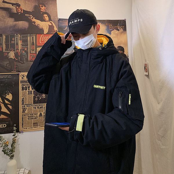 New 2021 Autumn Working Clothes Thick Cotton-quilted Clothing Male Youth P7DL, Black
New 2021 Autumn Working Clothes Thick Cotton-quilted Clothing Male Youth P7DL, Black