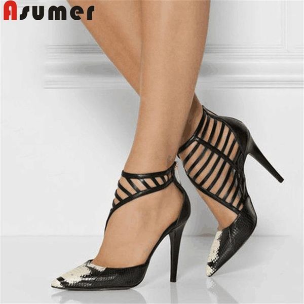 asumer plus size 35-47 summer shoes woman pointed toe super high heels shoes prom wedding hollowing out ladies 20211, Black
asumer plus size 35-47 summer shoes woman pointed toe super high heels shoes prom wedding hollowing out ladies 20211, Black