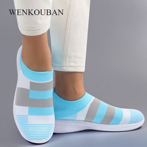 women vulcanized shoes casual women sneaker shoes female knitted flat shoes ladies slip on footwear zapatos de mujer y200424, Black
women vulcanized shoes casual women sneaker shoes female knitted flat shoes ladies slip on footwear zapatos de mujer y200424, Black