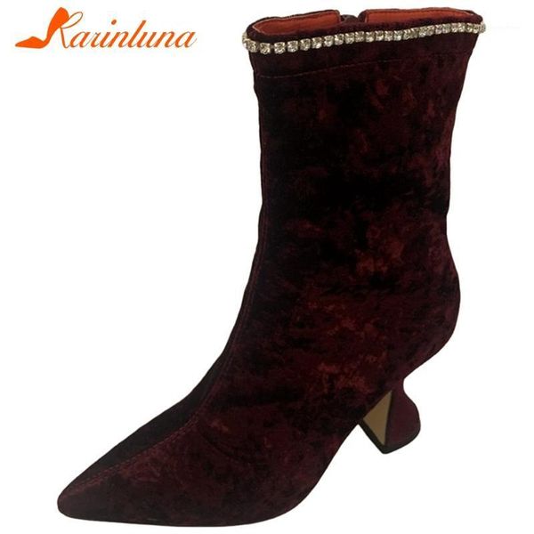 boots karin fashion female autumn party pointed toe strange style high heels zipper women ankle shoes1, Black
boots karin fashion female autumn party pointed toe strange style high heels zipper women ankle shoes1, Black