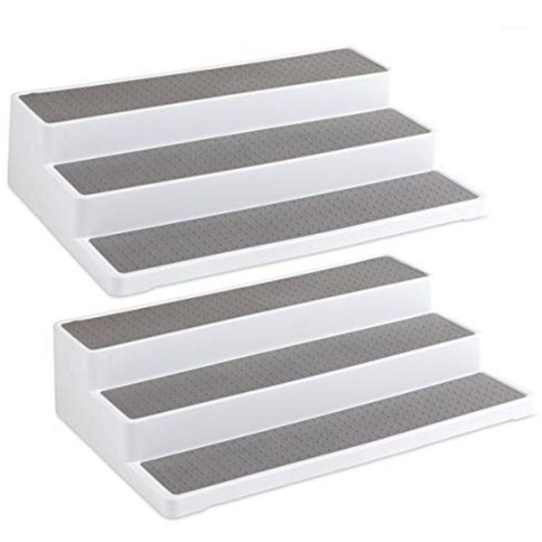 3-layer stepping rack 2 pack - modern design waterproof and non-slip rack kitchen storage box for sideboards or counter1
3-layer stepping rack 2 pack - modern design waterproof and non-slip rack kitchen storage box for sideboards or counter1