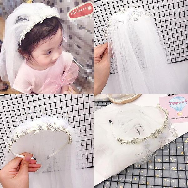 girls wedding veil hair band headwear party christmas kids headband hair hoop accessories fashion party wedding accessories1, Slivery;white
girls wedding veil hair band headwear party christmas kids headband hair hoop accessories fashion party wedding accessories1, Slivery;white