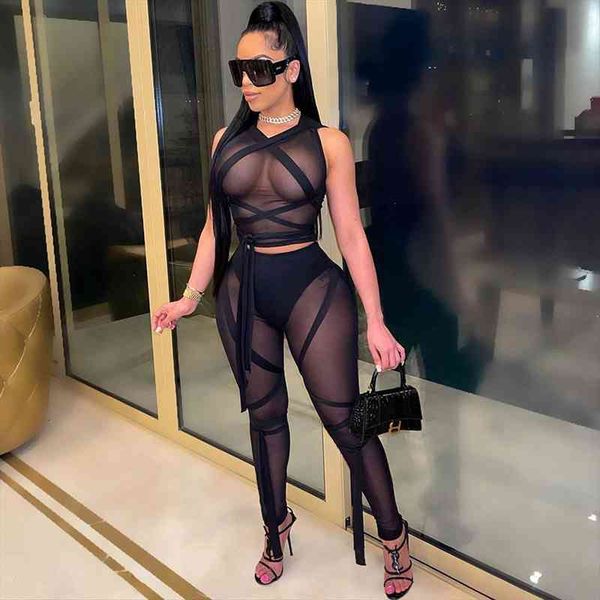 ribbons see through mesh 2 piece sets womens outfits club wear festival clothing crop and leggings set party matching, White
ribbons see through mesh 2 piece sets womens outfits club wear festival clothing crop and leggings set party matching, White
