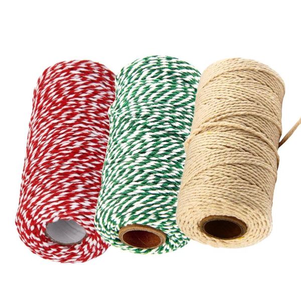 3pcs 2mm colorful cotton twine string cord glass bottle gift box decor craft (red white + green white + beige, Black;white
3pcs 2mm colorful cotton twine string cord glass bottle gift box decor craft (red white + green white + beige, Black;white
