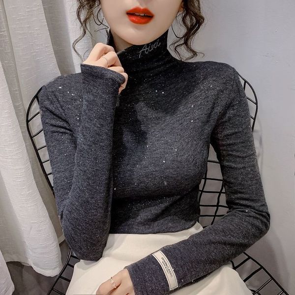 new 2021 european-style female turtleneck high shirt background for autumn and winter zpjp, White
new 2021 european-style female turtleneck high shirt background for autumn and winter zpjp, White