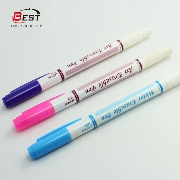 3pcs/lot blue/purple/pink air water erasable pen fabric marker auto-vanishing pen replace tailor's chalk1, Black
3pcs/lot blue/purple/pink air water erasable pen fabric marker auto-vanishing pen replace tailor's chalk1, Black