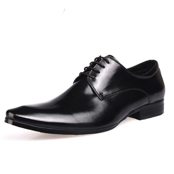 dress shoes breathable comfortable lace business suit genuine leather wedding mens all-match cowhide men, Black
dress shoes breathable comfortable lace business suit genuine leather wedding mens all-match cowhide men, Black