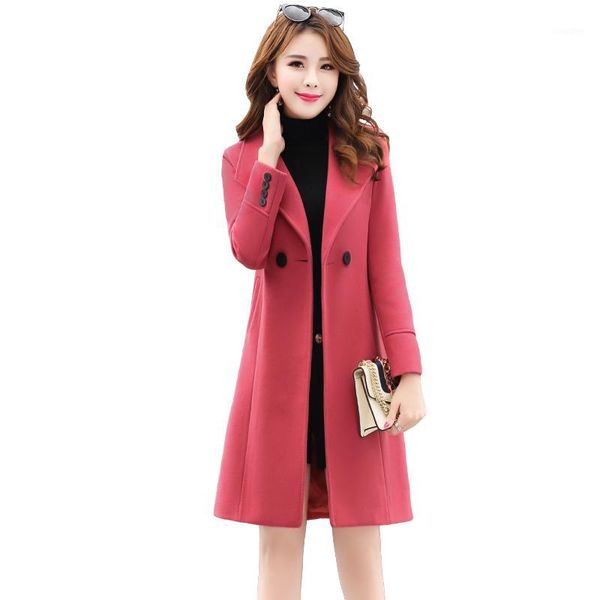 winter woolen coats female medium long 2020 autumn and winter wear korean student slim thin woolen coat windbreaker women's1, Black
winter woolen coats female medium long 2020 autumn and winter wear korean student slim thin woolen coat windbreaker women's1, Black