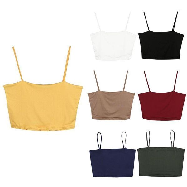 women summer sleeveless tube spaghetti straps off shoulder camisole solid color wrapped chest beach sling vest1, White
women summer sleeveless tube spaghetti straps off shoulder camisole solid color wrapped chest beach sling vest1, White