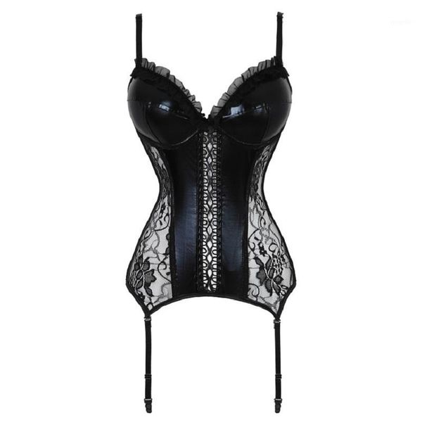 bustier corset steampunk women synthetic leather plus size overbust corset lingerie solid leather bustier women clothes1, Black;white
bustier corset steampunk women synthetic leather plus size overbust corset lingerie solid leather bustier women clothes1, Black;white