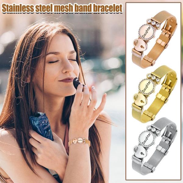 bracelet stainless steel commemorative round bracelet letter duaghter jewelry gifts 3 color accessories #4, Golden;silver
bracelet stainless steel commemorative round bracelet letter duaghter jewelry gifts 3 color accessories #4, Golden;silver