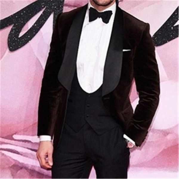 custom made men suits shawl lapel groom tuxedos velvet men wedding groomsmen ( jacket+vest+pants+tie ) e3801, White;black
custom made men suits shawl lapel groom tuxedos velvet men wedding groomsmen ( jacket+vest+pants+tie ) e3801, White;black