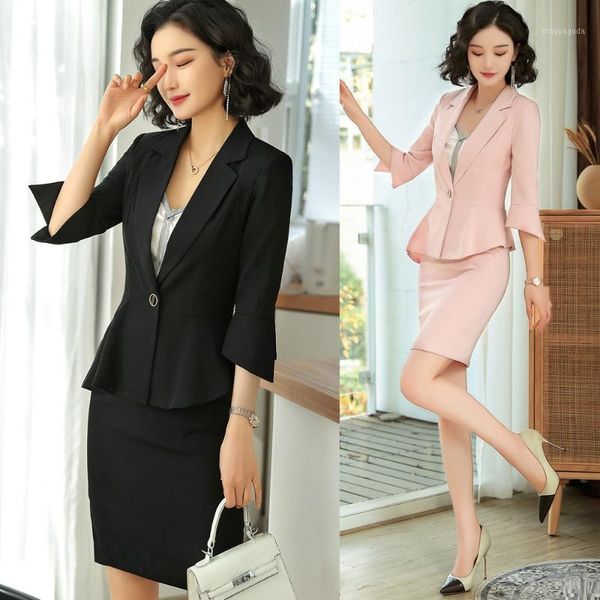 fashion skirt suits for women business suits black blazer and jacket sets ladies work wear clothes uniforms1, White;black
fashion skirt suits for women business suits black blazer and jacket sets ladies work wear clothes uniforms1, White;black