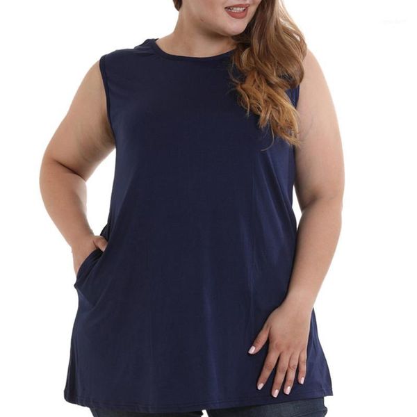 women's blouses & shirts women fashion solid o-neck pocket sleeveless lady ladies blouse batik polyester casual summer blouses1, White
women's blouses & shirts women fashion solid o-neck pocket sleeveless lady ladies blouse batik polyester casual summer blouses1, White
