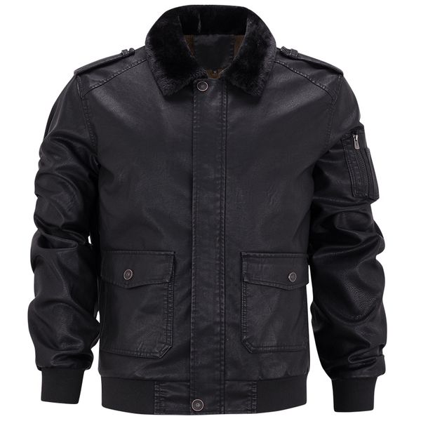 mens jacket 2020 autumn and winter new selling men's short fur coat slim fur collar leather jacket warm trend coat, Black
mens jacket 2020 autumn and winter new selling men's short fur coat slim fur collar leather jacket warm trend coat, Black