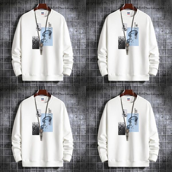 02oxi loose brand men's autumn fws9u round neck printed fashion long sleeve pullover pulloverpulloverlarge casual pullover fashion th, Black
02oxi loose brand men's autumn fws9u round neck printed fashion long sleeve pullover pulloverpulloverlarge casual pullover fashion th, Black