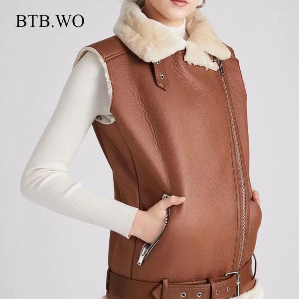 2020 thick warm vest women winter lapel down collar lamb fur sleeveless jacket outwear big zipper up wool waistcoat1, Black;white
2020 thick warm vest women winter lapel down collar lamb fur sleeveless jacket outwear big zipper up wool waistcoat1, Black;white