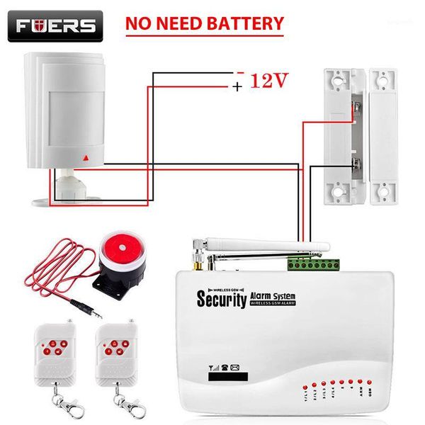 fuers russian english voice wired gsm alarm system dual antenna gsm home alarm security app control protection auto dial diy1
fuers russian english voice wired gsm alarm system dual antenna gsm home alarm security app control protection auto dial diy1