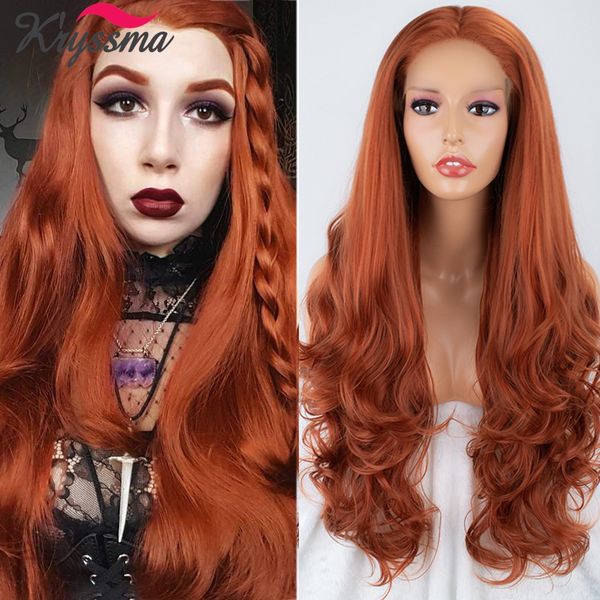 lx brand orange red synthetic lace front wig heat resistant long wavy copper wigs for women glueless cosplay party part hairfactory dir, Black
lx brand orange red synthetic lace front wig heat resistant long wavy copper wigs for women glueless cosplay party part hairfactory dir, Black