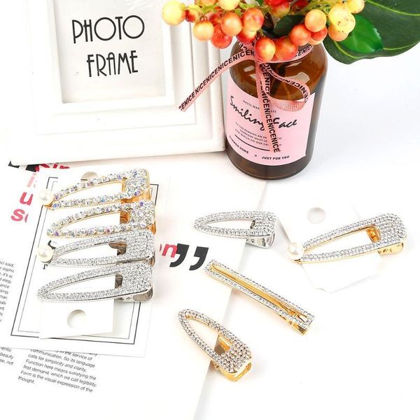 2pcs/lot metal rhinestone hair accessories for women geometric gold color hair clips for girls pearl barrettes qylxsi, Black;brown
2pcs/lot metal rhinestone hair accessories for women geometric gold color hair clips for girls pearl barrettes qylxsi, Black;brown