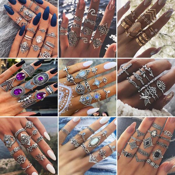 vintage purple crystal knuckle rings for women bohemian geometric anel finger ring set boho party anillos mujer jewellery 2020, Golden;silver
vintage purple crystal knuckle rings for women bohemian geometric anel finger ring set boho party anillos mujer jewellery 2020, Golden;silver