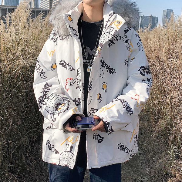 winter men's fashion brand ins large size padded jacket loose and thickened coat 2020 new tooling down cotton, Black
winter men's fashion brand ins large size padded jacket loose and thickened coat 2020 new tooling down cotton, Black