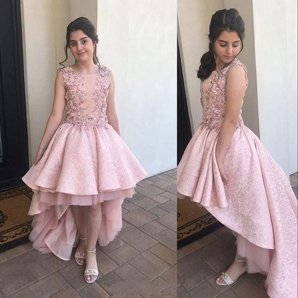2021 new blush pink flower girls dresses for wedding high low birthday party jewel neck lace with flowers ball gown first communion dress, White;blue
2021 new blush pink flower girls dresses for wedding high low birthday party jewel neck lace with flowers ball gown first communion dress, White;blue