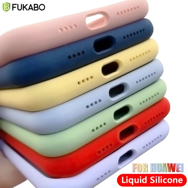 liquid silicone shockproof case huawei p30 p40 p20 p smart 2020 2019 protective shell for mate 20 lite 30 pro cover
liquid silicone shockproof case huawei p30 p40 p20 p smart 2020 2019 protective shell for mate 20 lite 30 pro cover