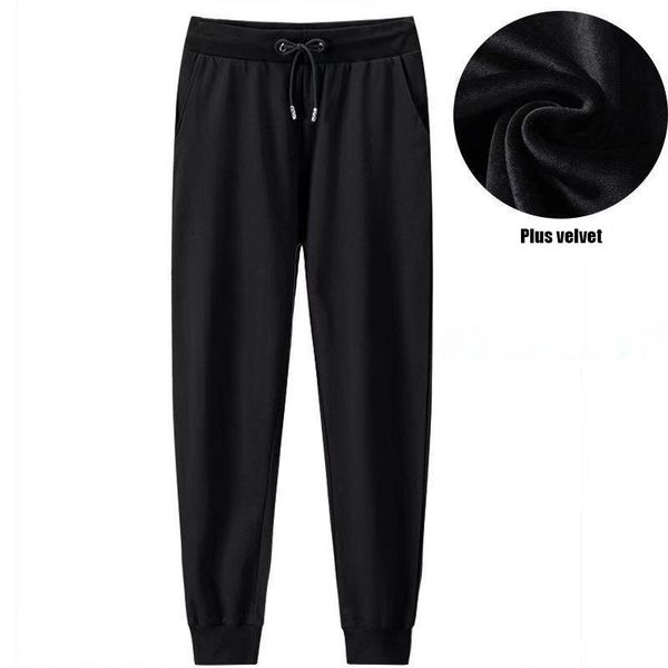 running pants winter plus velvet men's casual pants, small-footed trousers, harlan solid color cotton sports, Black;blue
running pants winter plus velvet men's casual pants, small-footed trousers, harlan solid color cotton sports, Black;blue