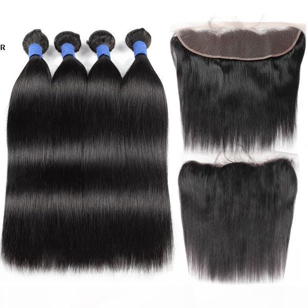 10a brazilian straight human hair extensions with lace frontal virgin hair weave 4bundles virgin human hair bundles with closure wholesale, Black
10a brazilian straight human hair extensions with lace frontal virgin hair weave 4bundles virgin human hair bundles with closure wholesale, Black