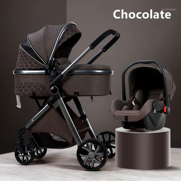 strollers# 2021 luxury baby stroller 3 in 1 with car seat portable reversible high landscape mom travel pram1
strollers# 2021 luxury baby stroller 3 in 1 with car seat portable reversible high landscape mom travel pram1
