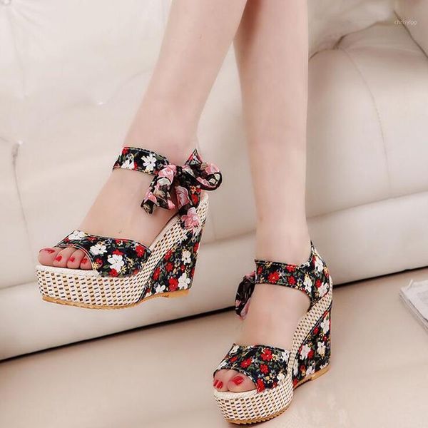 2020 women sandals bowknot design platform wedge female casual high increas shoes ladies fashion ankle strap open toe sandals1, Black
2020 women sandals bowknot design platform wedge female casual high increas shoes ladies fashion ankle strap open toe sandals1, Black