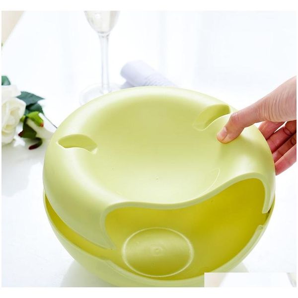 new style creative plastic lazy fruit bowl for seeds nuts and dry fruits double floor sqcfts toys2010
new style creative plastic lazy fruit bowl for seeds nuts and dry fruits double floor sqcfts toys2010