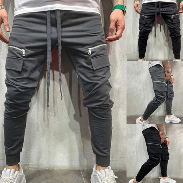 men's pants joggers men fashion fitness hip hop trackpants pencil sweatpants streetwear zipper pocket drawstring trousers high waist1, Black
men's pants joggers men fashion fitness hip hop trackpants pencil sweatpants streetwear zipper pocket drawstring trousers high waist1, Black