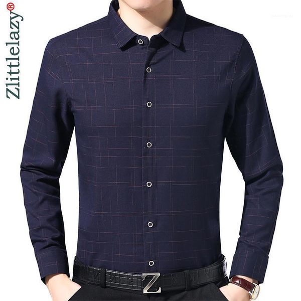 2020 brand long sleeve men social shirt spring streetwear casual plaid shirts dress mens slim regular fit clothes fashions 00591, White;black
2020 brand long sleeve men social shirt spring streetwear casual plaid shirts dress mens slim regular fit clothes fashions 00591, White;black