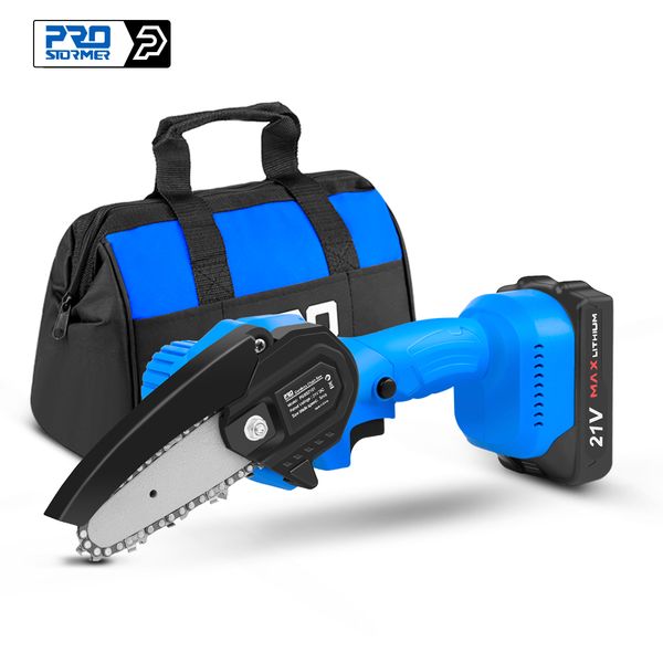 21v electric chain saw mini pruning saw li-ion battery portable woodworking electric chain saw garden logging by prostormer
21v electric chain saw mini pruning saw li-ion battery portable woodworking electric chain saw garden logging by prostormer