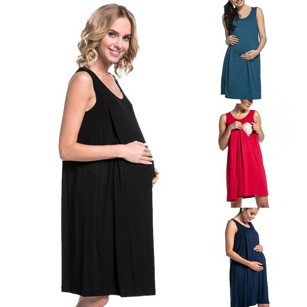 maternity dresses fashion women pregnant pregnancy nursing summer sleeveless breastfeeding for womenx147, White
maternity dresses fashion women pregnant pregnancy nursing summer sleeveless breastfeeding for womenx147, White