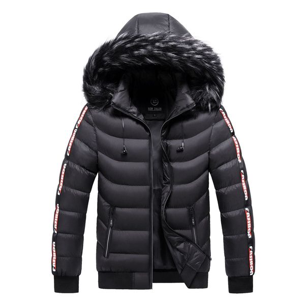 2021 new men fashion winter hooded fur collar parka men's warm thick windproof hat parkas brand jacket outerwear coat plus size 5xl qj0, Black
2021 new men fashion winter hooded fur collar parka men's warm thick windproof hat parkas brand jacket outerwear coat plus size 5xl qj0, Black
