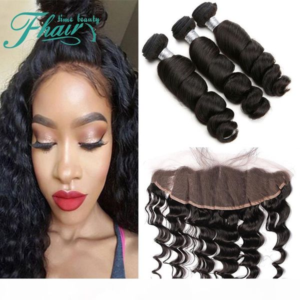 brazilian loose wave pre plucked lace frontal closure with 3pcs hair bundles 13x4 ear to ear lace frontal 4pcs lot future beauty hair, Black
brazilian loose wave pre plucked lace frontal closure with 3pcs hair bundles 13x4 ear to ear lace frontal 4pcs lot future beauty hair, Black