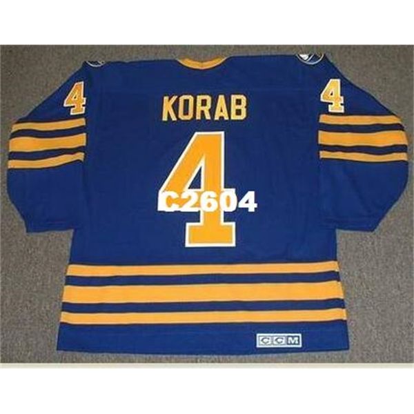 mens #4 jerry korab buffalo sabres 1978 ccm vintage retro hockey jersey or custom any name or number retro jersey, Black
mens #4 jerry korab buffalo sabres 1978 ccm vintage retro hockey jersey or custom any name or number retro jersey, Black