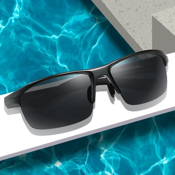 6536 men's sunglasses half-frame anti-ultraviolet aluminum-magnesium driving polarized nrpme, White;black
6536 men's sunglasses half-frame anti-ultraviolet aluminum-magnesium driving polarized nrpme, White;black