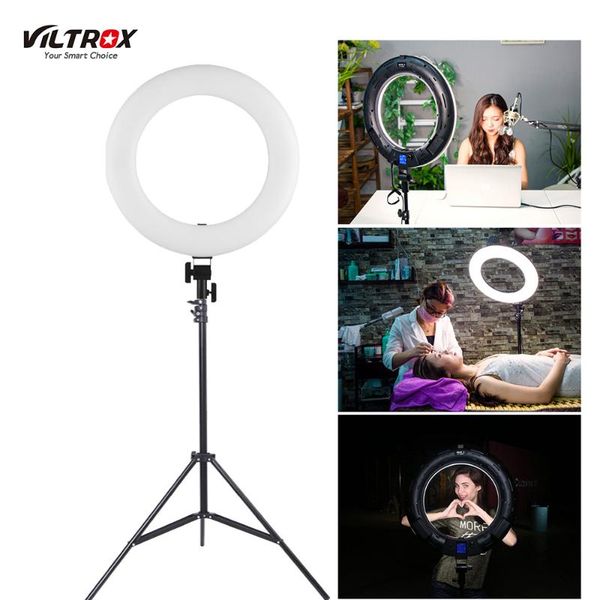 viltrox vl-600t led ring light lamp bi-color wireless remote + light stand for camera p studio for youtube video show live
viltrox vl-600t led ring light lamp bi-color wireless remote + light stand for camera p studio for youtube video show live