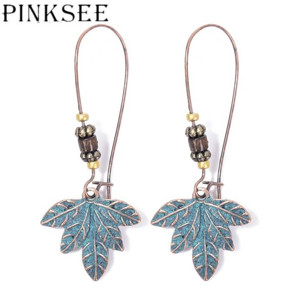 hoop & huggie pinksee design vintage fashion metal leaf hook earrings for women girls bohemia charm wedding party ear jewelry, Golden;silver
hoop & huggie pinksee design vintage fashion metal leaf hook earrings for women girls bohemia charm wedding party ear jewelry, Golden;silver