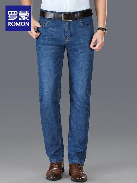 men's jeans romon 2021 autumn stretch pants trendy versatile business straight casual 6k095299, Blue
men's jeans romon 2021 autumn stretch pants trendy versatile business straight casual 6k095299, Blue