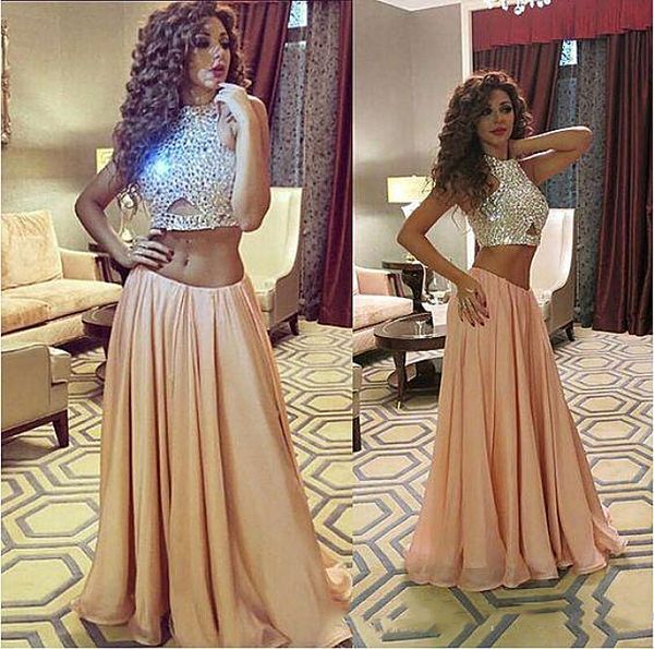 peach crop prom dresses two piece crystals beads long special occasion dress for girls evening party pageant gowns sparkly vestidos, Black
peach crop prom dresses two piece crystals beads long special occasion dress for girls evening party pageant gowns sparkly vestidos, Black