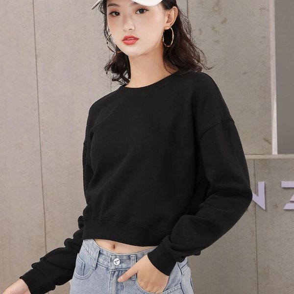women's t-shirt women cotton o-neck long sleeve clothings for spring winter all match lady casual top, White
women's t-shirt women cotton o-neck long sleeve clothings for spring winter all match lady casual top, White