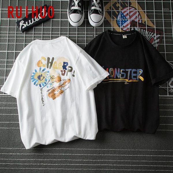 ruihuo printed short sleeve men's t-shirt fashion streetwear 2020 hip hop t shirt men tshirt japanese clothing man m-5xl1, White;black
ruihuo printed short sleeve men's t-shirt fashion streetwear 2020 hip hop t shirt men tshirt japanese clothing man m-5xl1, White;black