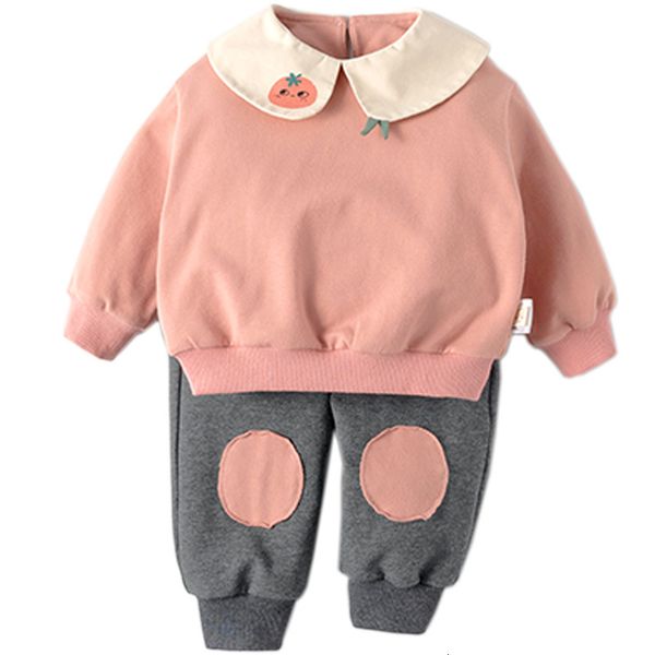2021 new girls clothes children suits casual baby girl clothing sets suit peter pan collar sweatshirts+sports pants kids set y94n, White
2021 new girls clothes children suits casual baby girl clothing sets suit peter pan collar sweatshirts+sports pants kids set y94n, White
