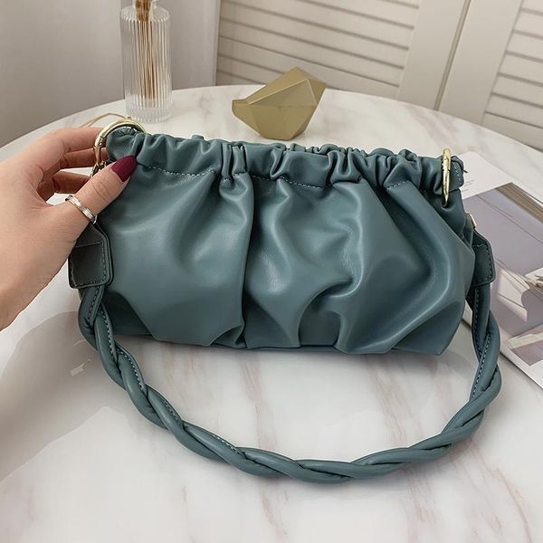 2020 pleated designer small pu leather messenger bag women's trending shoulder bag ladies fashion travel brand handbags
2020 pleated designer small pu leather messenger bag women's trending shoulder bag ladies fashion travel brand handbags